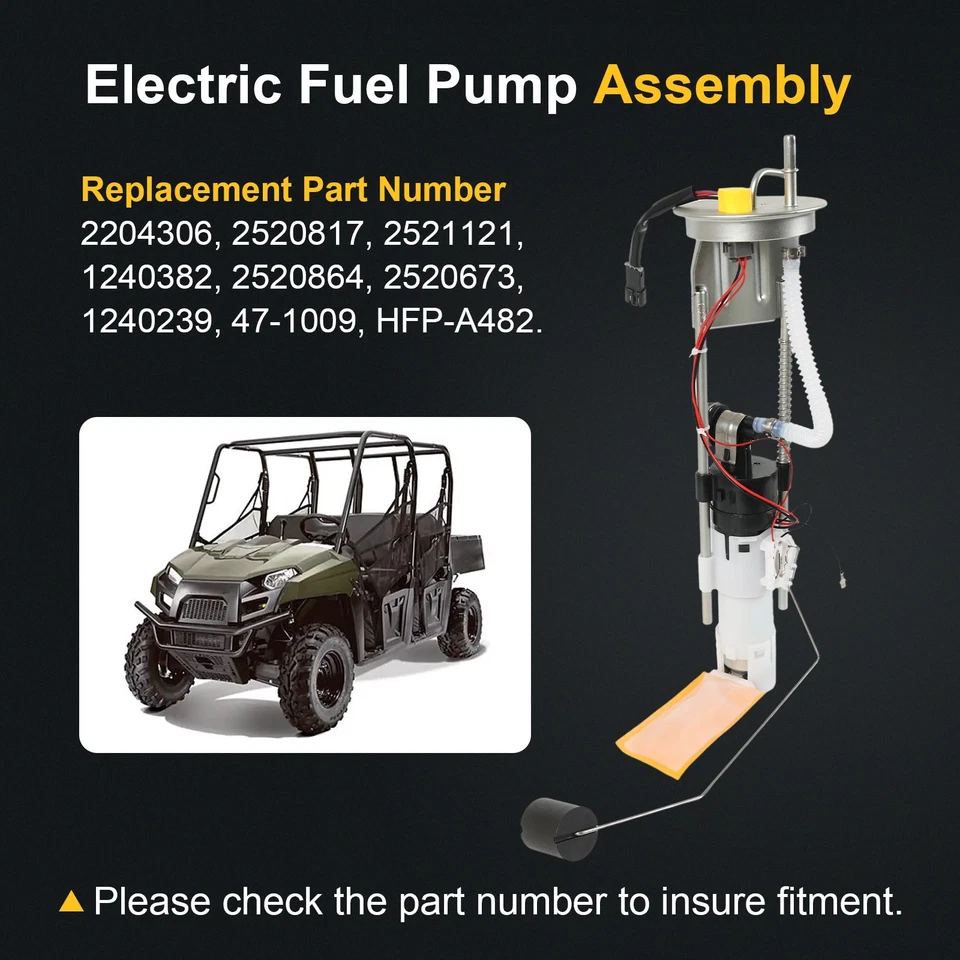 NEW Fuel Pump Assembly 2520817 For 08-13 POLARIS Ranger 500/700/800 EFI 2204306  - Image 2 of 4