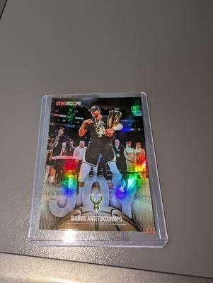 2025-26 Topps Hoops GIANNIS ANTETOKOUNMPO JOY SSP Case Hit 1:1154 #JOY - 5 Bucks 