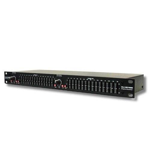 MUSYSIC 15-Band Stereo Graphic Equalizer Professional Dual – High-Fidelity So...