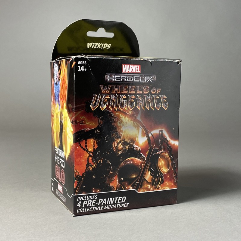 Marvel Heroclix Wheels of Vengeance 4-Figure Booster Box