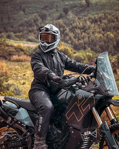 Motorcycle Rain Gear for Men Women, Rain Suit 15,000mm Rating Lightweight Bre... image 3