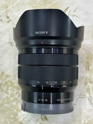 SONY E 10-18mm F/4 OSS SEL1018 Lens with Caps for SONY E-Mount - 95% New