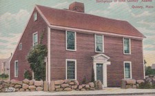 John Quincy Adams Birthplace Quincy Massachusetts 1900s - Photo Postcard