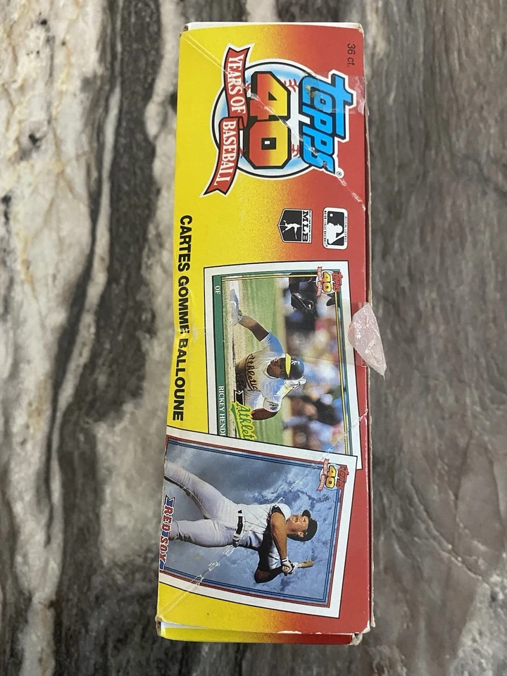 1991 OPC O-Pee-Chee baseball factory 36 pack box CANADA Chipper Jones rookie ? - Image 2 of 4