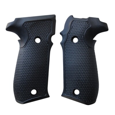 Hogue SIG P226 Contour Classic Inverse Checkered G10 Solid Black * 20159