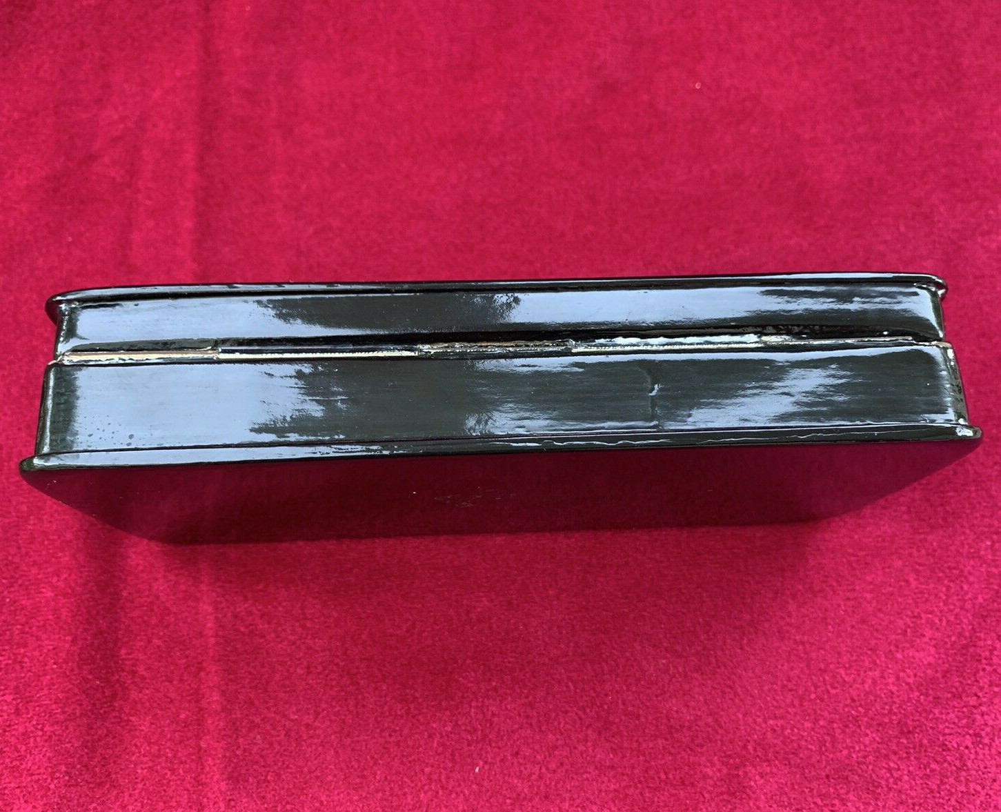 Pair Russian Lacquer Boxes, Hand Painted & Signed Frog Prince Ivan and