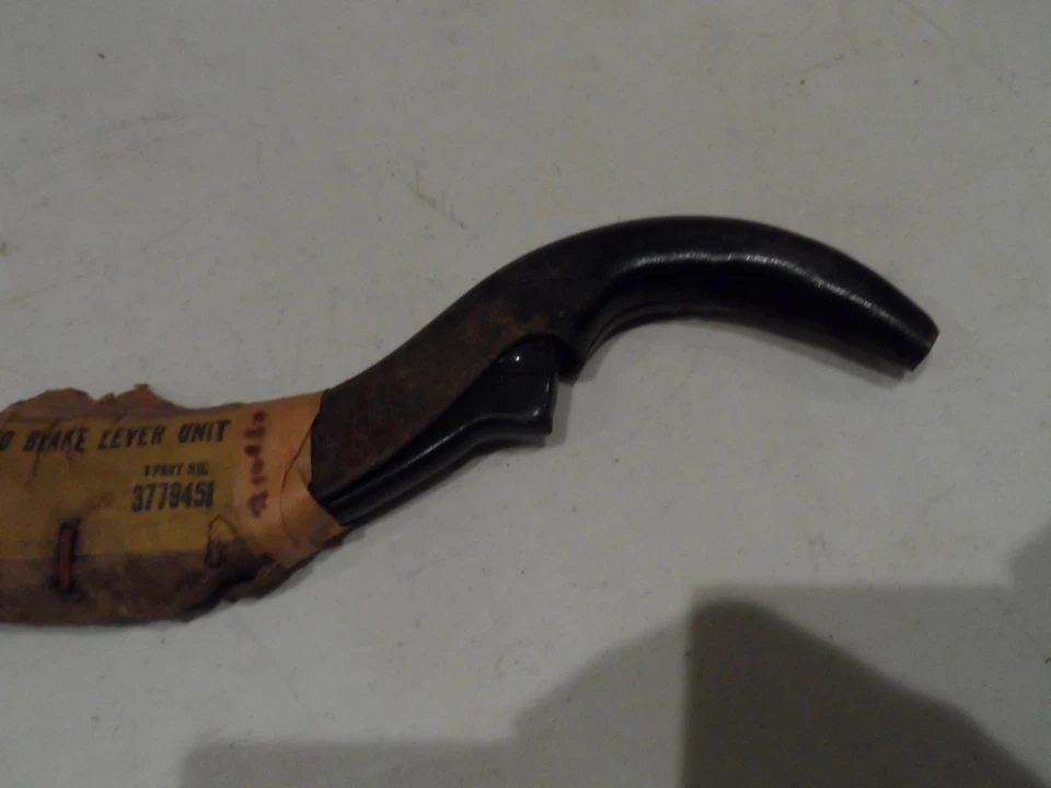 NOS 1960 60 Chevrolet Corvair Parking Brake Handle Lever Chevy 3779451 GM 02BB1 - Image 3 of 4