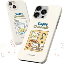 Kakao Friends Choonsik Painting Hard Case for iPhone 16 15 14 Pro Pro Max Plus