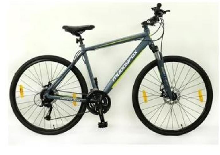 Muddyfox Tempo 300 700c Hybrid Bike Grey UK