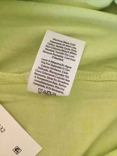 ATHLETIC WORKS MOISTURE WICKING BRIGHT GREEN KNIT GYM SHORTS Pockets Sz XS - Picture 6 of 7