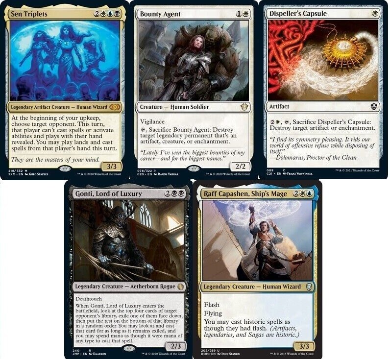 MTG Commander EDH Deck - Sen Triplets 100 Card Custom Esper Deck (Near Mint)