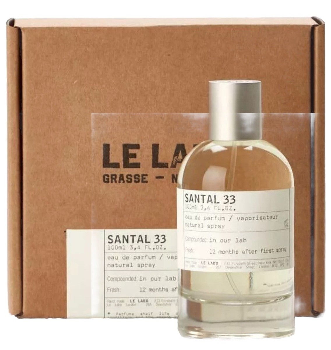 Le Labo Santal 33 - 100ml Perfume New In Box, 100% Authentic | eBay