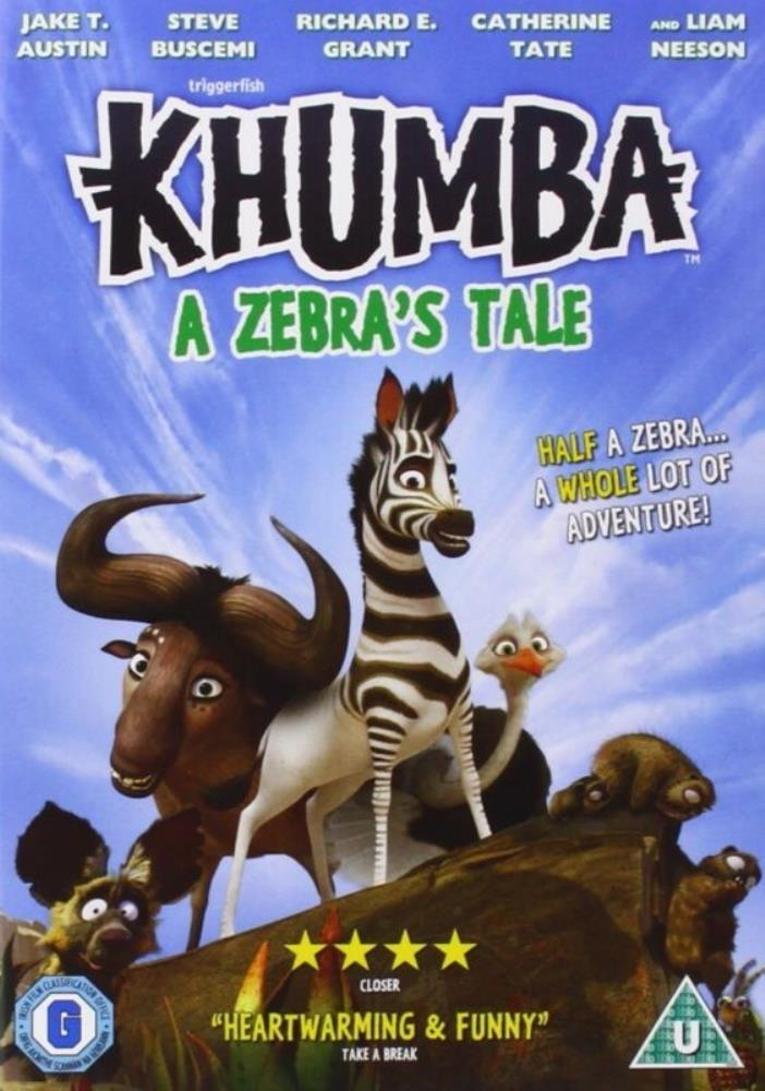 Khumba: A Zebra's Tale DVD FREE SHIPPING