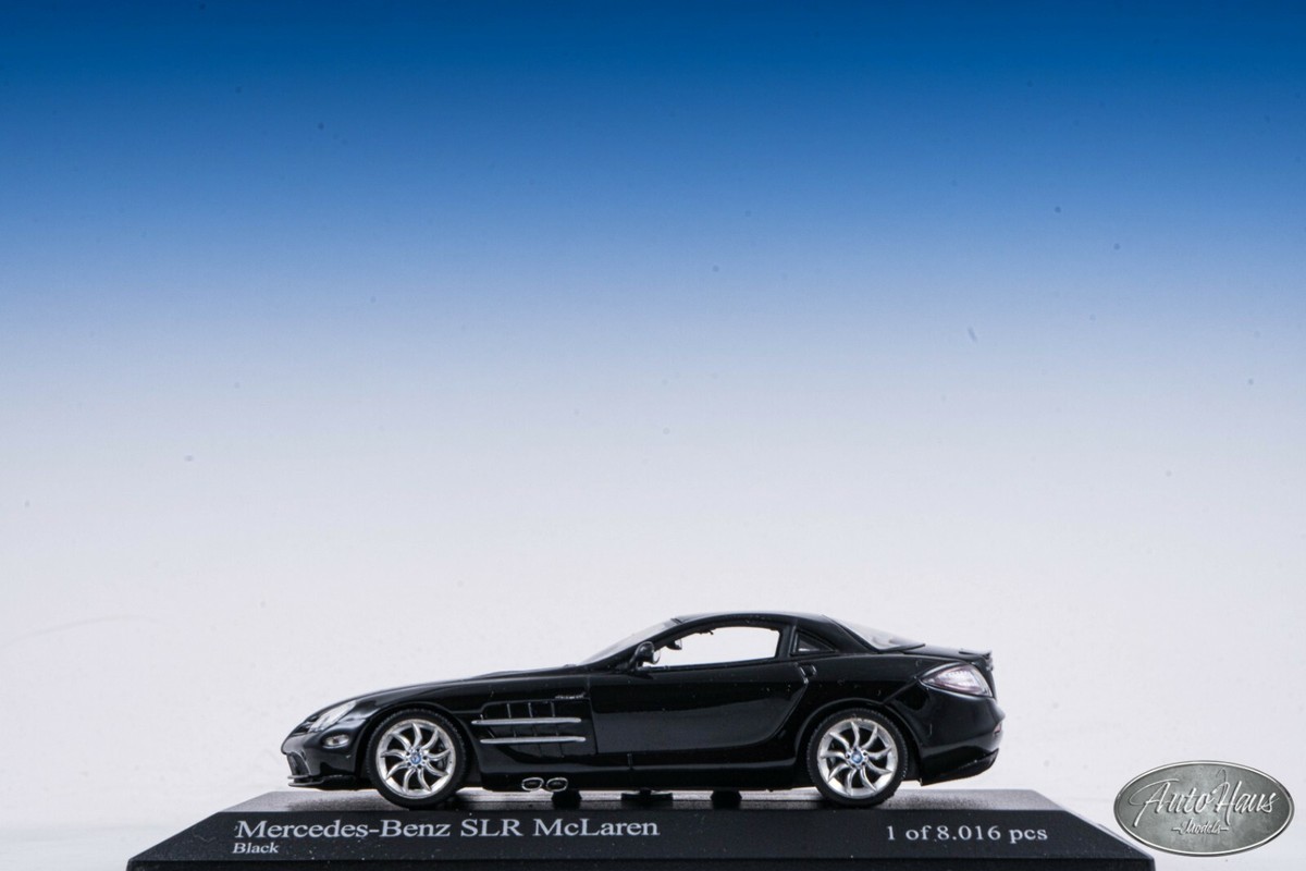 1/43 Minichamps 2003 Mercedes Benz SLR McLaren Black 🤝ALSO OPEN