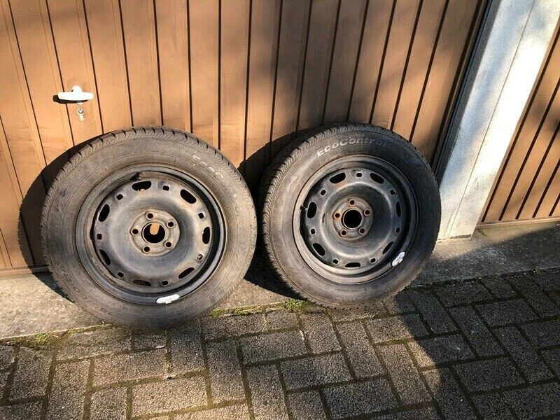 2xkomplette Sommerreifen+Felgen 185/60R14 82T für VW Fox,Polo,Lupo,Seat Ibiza - Bild 2 von 4