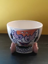 TAZZA PAZZA LATTE GIGLIO CON LE RUOTE ROLL CASTELLANA RUOTAZZA VINTAGE