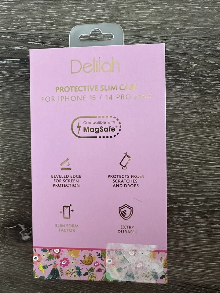 Funda protectora delgada para iPhone 15/14 Pro Max Foto 2 de 2