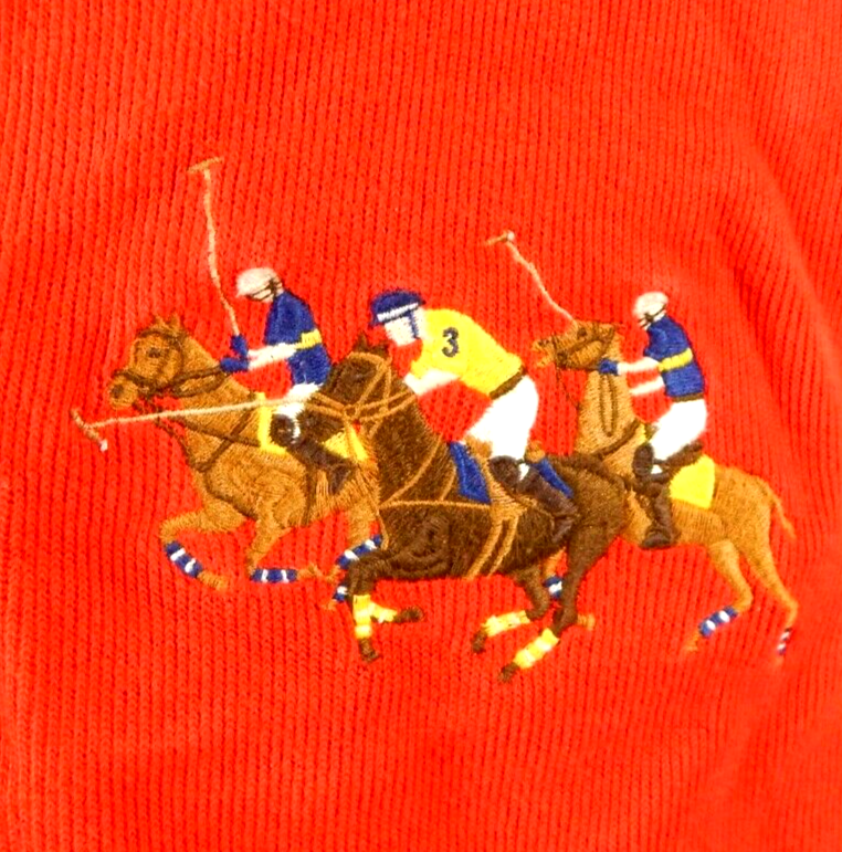 Polo Ralph Lauren uomo media felpa quarto zip triplo pony timbrato usata in ottime condizioni