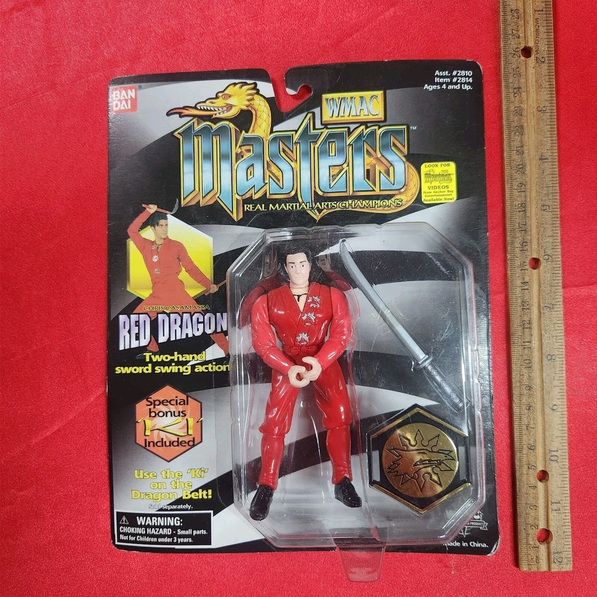 1995 Bandai - Chris Casamassa - Red Dragon Vintage WMAC Masters