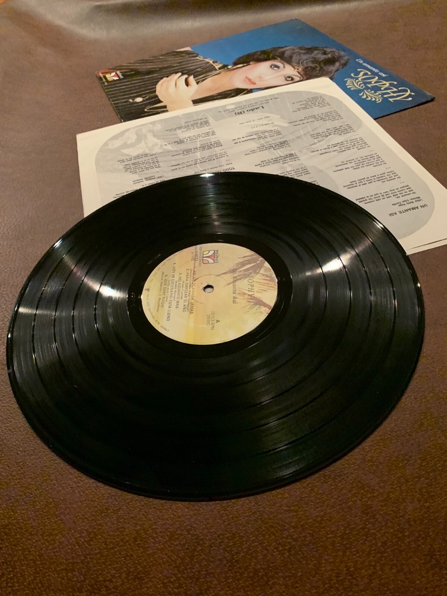 ワールドミュージック CD Sophy Amante Asi  DHCD1991 Disco Hit /00110 Sophy- Un Amante Así Puerto Rico 1981 V-6011 Vinyl 12