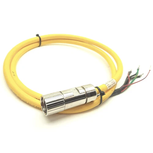 Parker P-3B1-05 Servo Motor Power Cable M23/PS 6-Pin Round to Flying Leads 5'