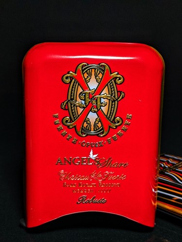 Arturo Fuente Opus X Angel's Share Robusto Tin 48 Gauge Ring - Picture 6 of 13