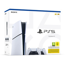 CONSOLE SONY PS5 SLIM DOPPIO PAD DUALSENSE CHASSIS D 1TB PLAYSTATION GAR ITALIA