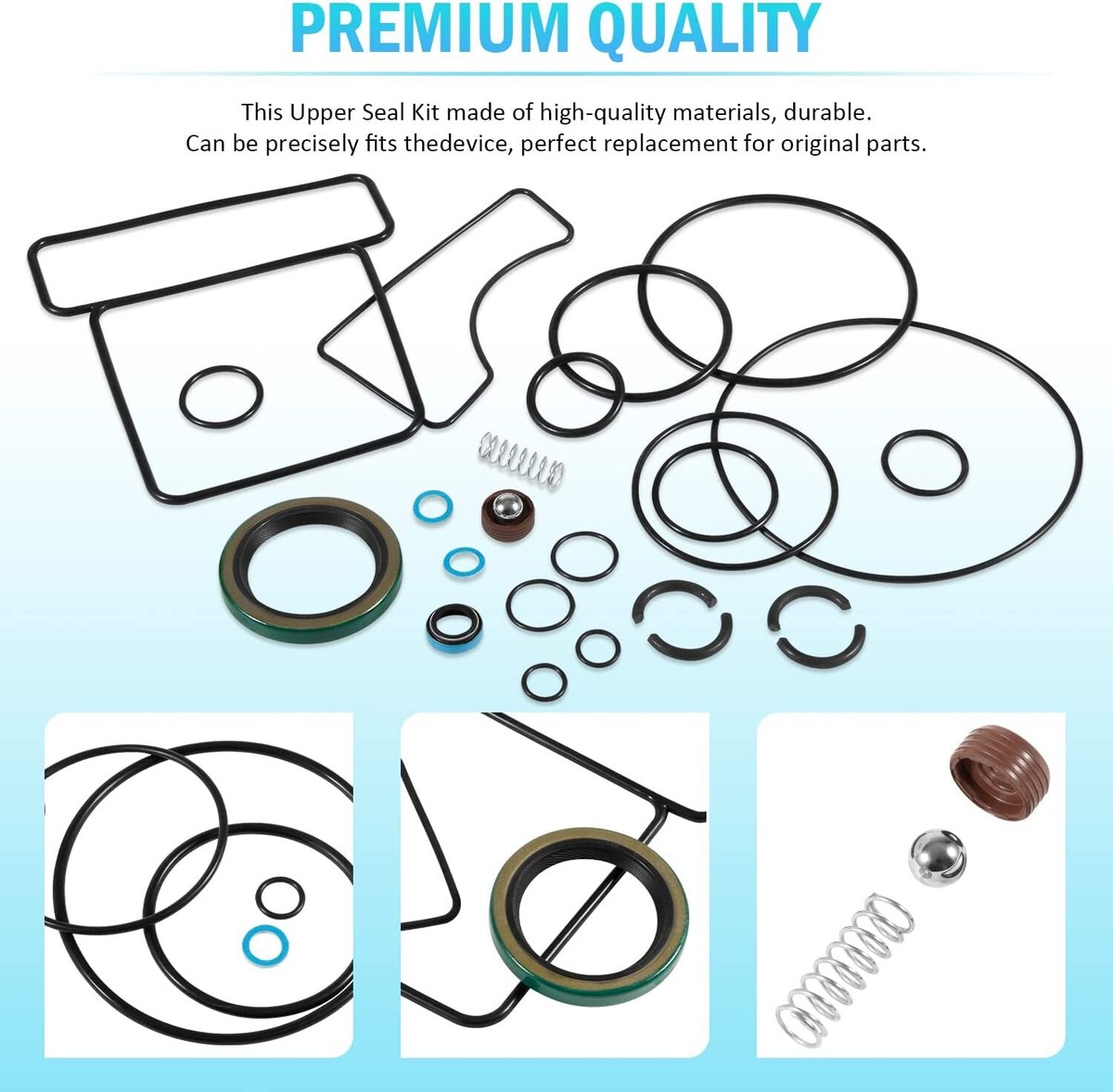 Upper Seal Kit for Mercruiser Bravo 1 2 & 3, X, XR, XZ