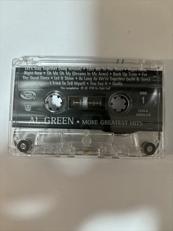 More Greatest Hits by Al Green (вокал) (кассета, январь-1998, The Right Stuff) - Изображение 3 из 4