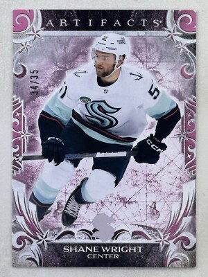 Shane Wright 2024-25 Upper Deck Artifacts Stars Pink /35