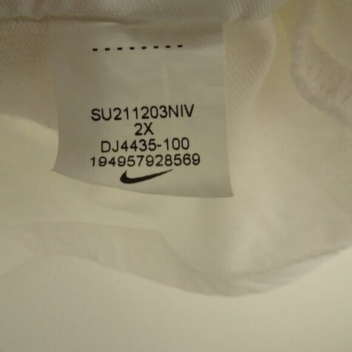 Nike Air Sportwear Men's Tee Sport White Athletic Tee 2XL - Picture 4 of 6