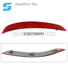 Rear Bumper Trim Reflector Left Driver Side Fits 2014-2018 X5 BMW 63147290091