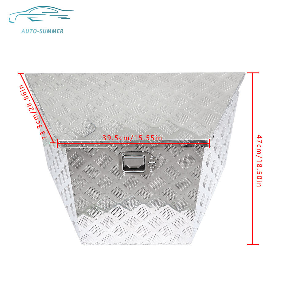 48 Aluminum Extra Wide Trailer Tongue Box - American Ladders & Scaffolds