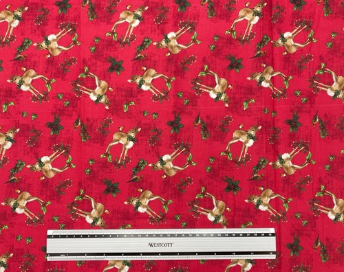 Christmas Fabric Quilting Patchwork Cotton Festive Craft Material - Mixed Group - Picture 204 of 242