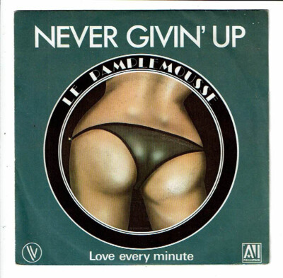 Michael Lewis LE PAMPLEMOUSSE Vinyl 45 Runden 7'' NEVER GIVIN' UP -AV Re. 10143
