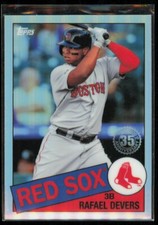 2020 Topps Chrome 1985 35th Anniversary Rafael Devers Boston Red Sox #85TC-8