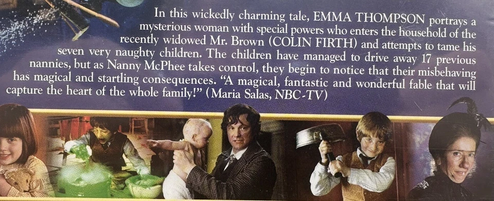 Nanny McPhee DVD Emma Thomas Colin Firth Brand New Free Shipping 2006 - Image 3 of 3