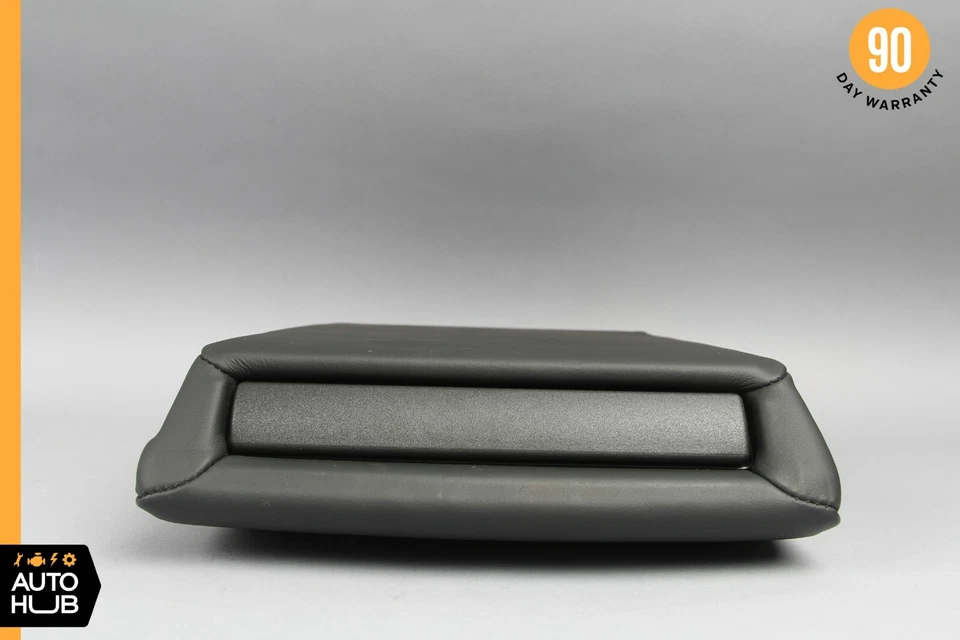 02-07 Mercedes W203 C32 C55 AMG Rear Center Console Armrest Arm Rest Black OEM - Image 4 of 4