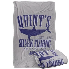 Jaws Quints Silky Touch Super Soft Throw Blanket, 36"x58"