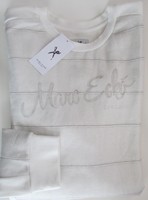 Marc Ecko Cut & Sew Stitched Crewneck Sweater Off-white Size Xl Marc Ecko Cut & Sew Stitched Crewneck Sweater Off-white Size Xl