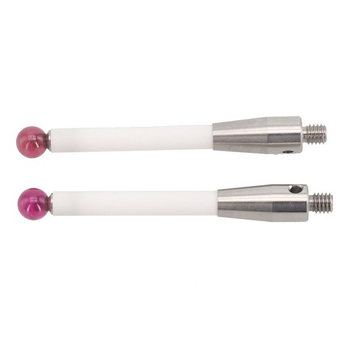 2pcs A-5000-3709 CMM Touch Probe Stem 50mm Length Ball Tips Stylus 6mm New - Picture 20 of 24