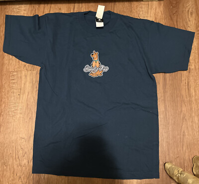 スクービードゥ CARTOON NETWORK 1998年製 ヴィンテージ Scooby Doo Vintage Blue T-shirt 1998 Sz L Warner Bros Cartoon
