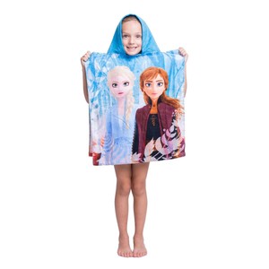 frozen poncho towel