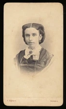Benque CDV - Lady Portrait - Trieste around 1870