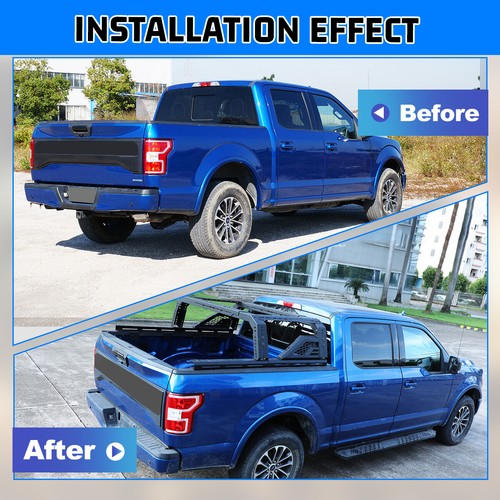 Modular Adjustable Overland Bed Rack Roll Bar For Chevy Ford Toyota Dodge Nissan - Picture 35 of 59