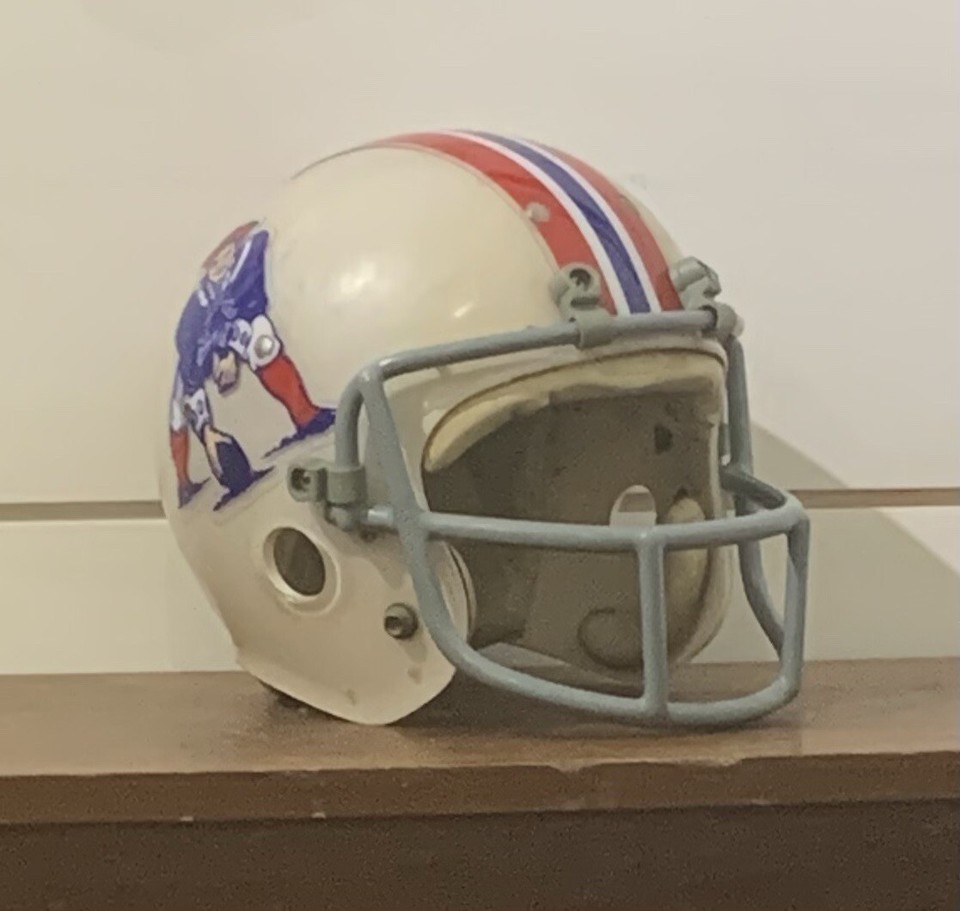 Mini Helmet Nfl - New England Patriots Throwback | Meses sin interés