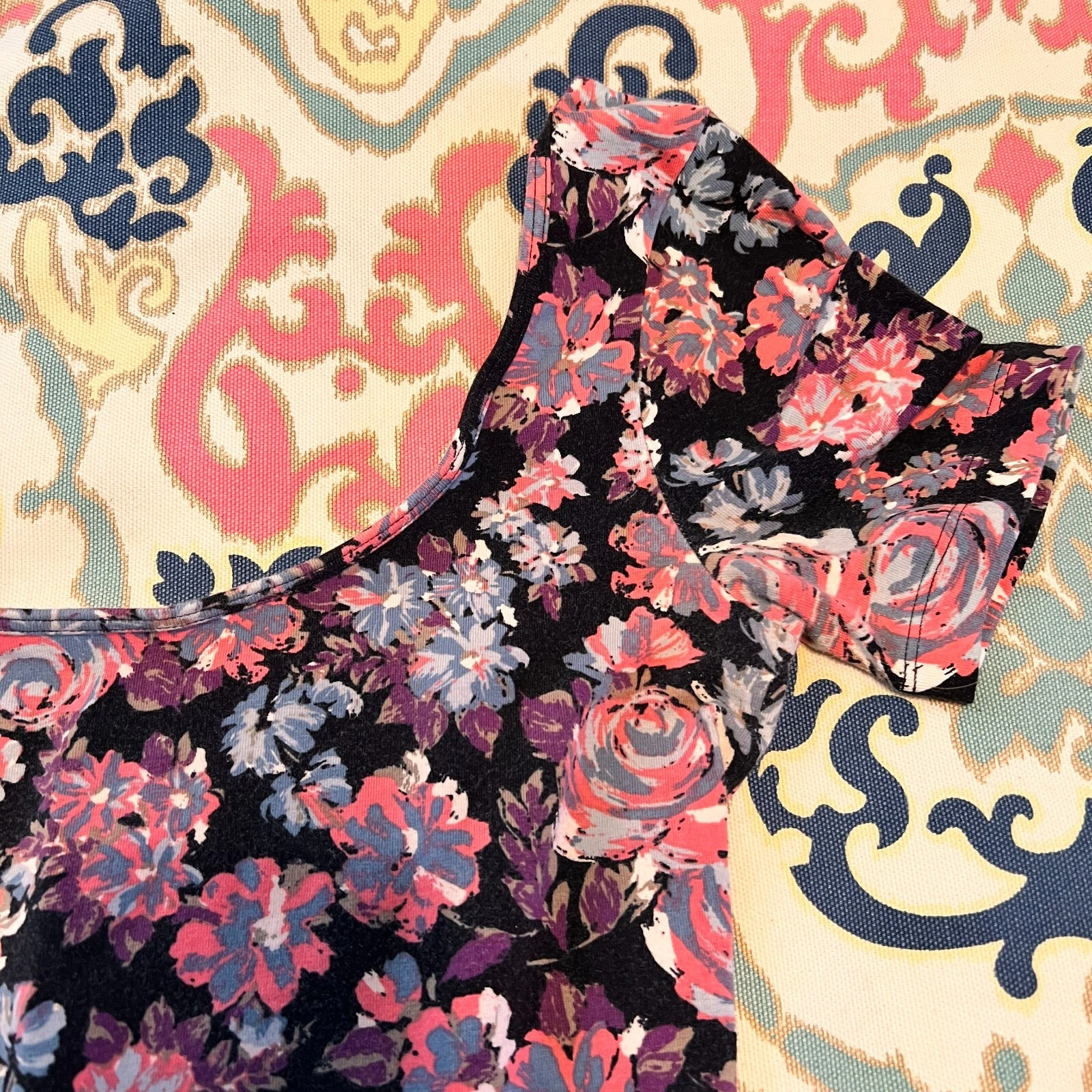 UNDERCOVER Abito da donna VS Tee Shop bodycon floreale schienale bassa taglia XS