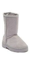 Bebe Winter Boots - Gray, Toddler Girl  s Size 7