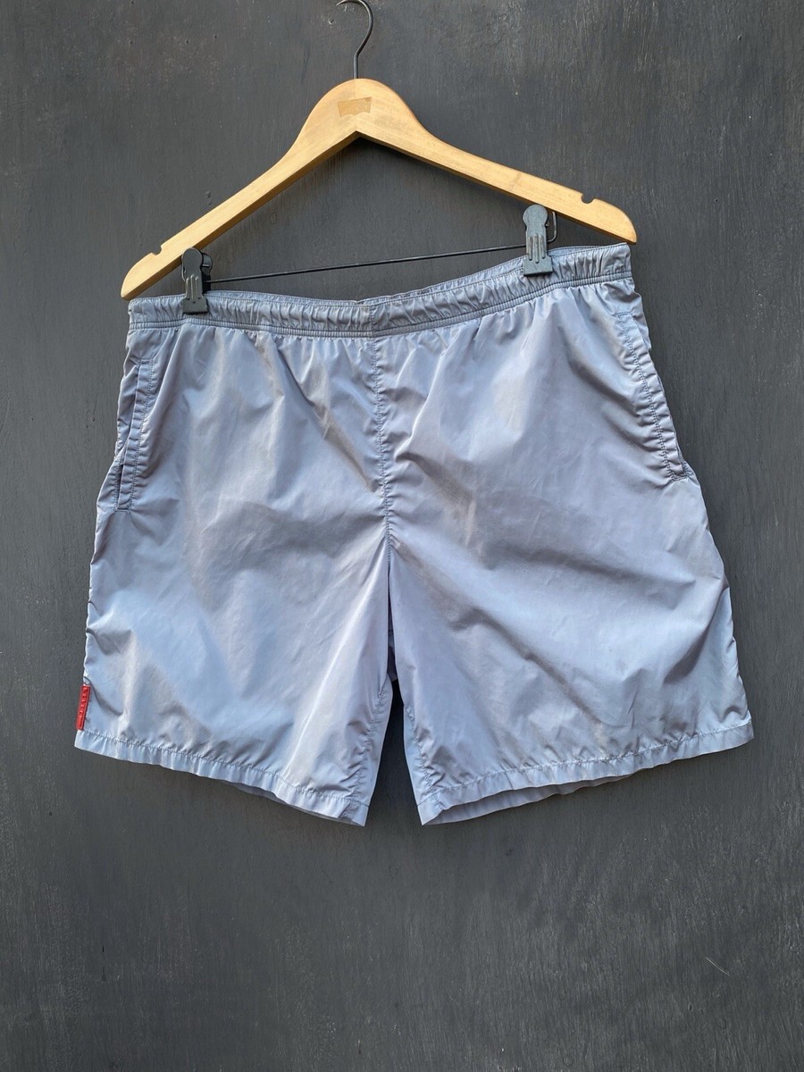 Prada Vintage 00s Metallic Swim Shorts Size 52 | eBay