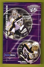 2001-02 Nashville Predators NHL Hockey Media Guide